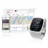 Polar M400 HRM Sportuhr miet GPS weiss  POLARM400HRMW